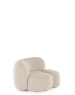Best Kartell Aaland armchair tissu gorgone BLANC