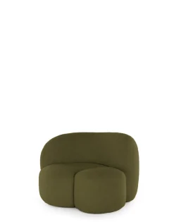 Online Kartell Aaland armchair tissu gorgone VERT