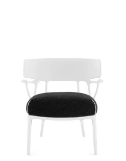 Online Kartell A.i. lounge bouclé NOIR