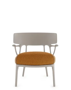 Outlet Kartell A.i. lounge bouclé ORANGE