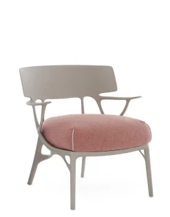 Best Kartell A.i. lounge outdoor GRIS ROUILLE