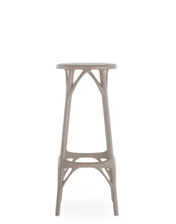 Sale Kartell A.i. stool light 75 cm (2 tabourets) GRIS