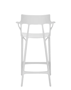 Hot Kartell A.i. stool recycled BLANC