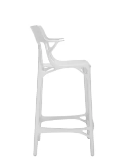 Hot Kartell A.i. stool recycled BLANC