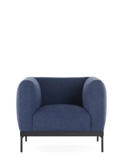 Outlet Kartell Asia armchair (bouclè) POWDER BLUE