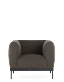 Discount Kartell Asia armchair (bouclè) GRIS