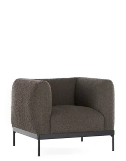 Discount Kartell Asia armchair (bouclè) GRIS