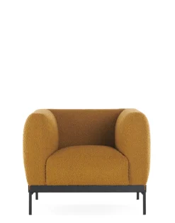 Best Kartell Asia armchair (bouclè) MOUTARDE