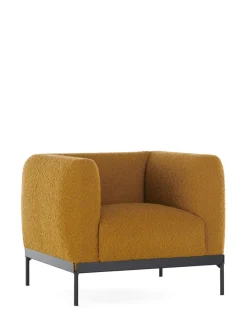 Best Kartell Asia armchair (bouclè) MOUTARDE