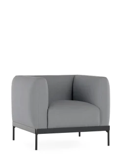 Sale Kartell Asia armchair (cotone plain) GRIS