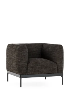 Hot Kartell Asia armchair (cotone structure) GRIS NOIR
