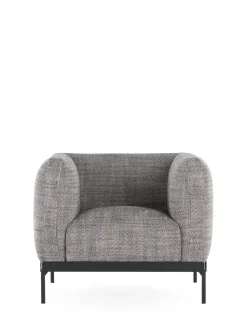Sale Kartell Asia armchair (cotone structure) BLANC NOIR