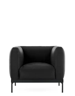 Hot Kartell Asia leather armchair NOIR