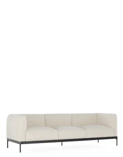 Discount Kartell Asia sofa three-seater (bouclè) BLANC