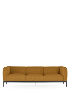 Hot Kartell Asia sofa three-seater (bouclè) MOUTARDE