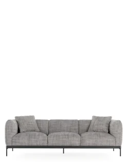 Clearance Kartell Asia sofa three-seater (cotone structure) BLANC NOIR