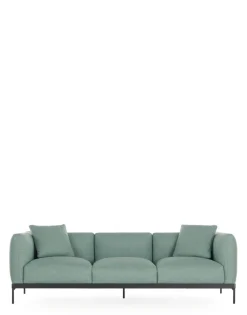 Discount Kartell Asia sofa three-seater (panamino) AQUA