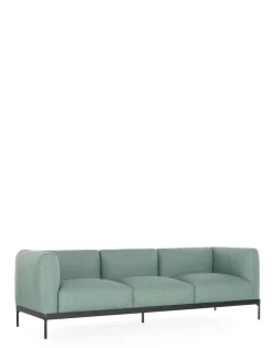 Discount Kartell Asia sofa three-seater (panamino) AQUA