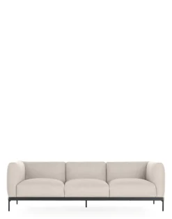 New Kartell Asia sofa three-seater (panamino) BLANC