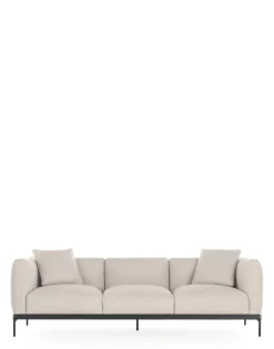 New Kartell Asia sofa three-seater (panamino) BLANC