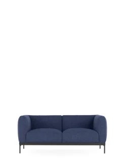 Kartell Asia sofa two-seater (bouclè) POWDER BLUE