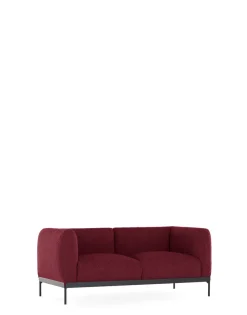 Hot Kartell Asia sofa two-seater (bouclè) BURGUNDY