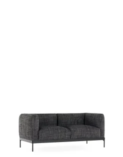 Clearance Kartell Asia sofa two-seater (cotone structure) NOIR