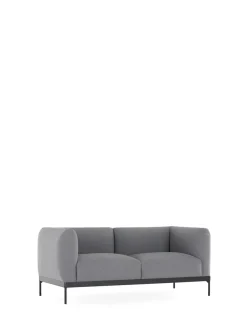 Online Kartell Asia sofa two-seater (cotone plain) GRIS
