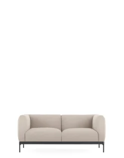 Discount Kartell Asia sofa two-seater (cotone plain) BEIGE