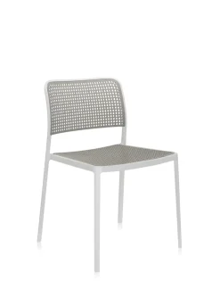 New Kartell Audrey (2 chaises) GRIS CLAIR