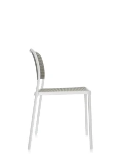 New Kartell Audrey (2 chaises) GRIS CLAIR
