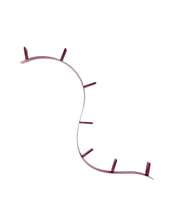Clearance Kartell Bookworm 7 serre-livres 3,2 mt VIN ROUGE
