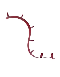 Clearance Kartell Bookworm 7 serre-livres 3,2 mt VIN ROUGE