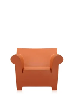 Outlet Kartell Bubble club armchair ROUGE TERRE