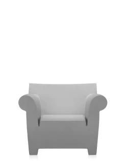 Outlet Kartell Bubble club armchair GRIS CLAIR