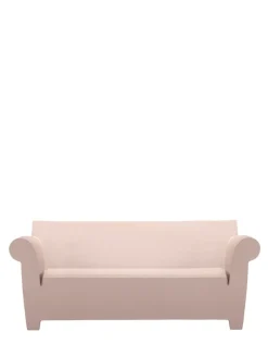 Discount Kartell Bubble club sofa ROSE POUDRÉ
