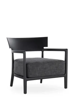 Sale Kartell Cara mat NOIR/ANTHRACITE
