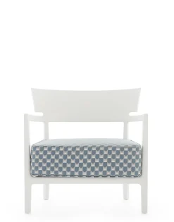 Kartell Cara mat outdoor liberty obi check BLEU