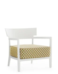 Outlet Kartell Cara mat outdoor liberty obi check JAUNE