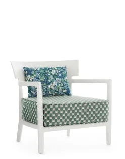 Clearance Kartell Cara mat outdoor liberty obi check SAGE