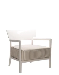 Kartell Cara outdoor IVOIRE/FIBRE TEINTÉE BEIGE