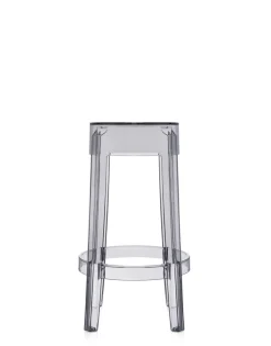 Hot Kartell Charles ghost 65 cm (2 tabourets) FUME'
