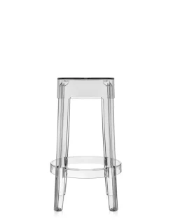 Online Kartell Charles ghost 65 cm (2 tabourets) CRISTAL