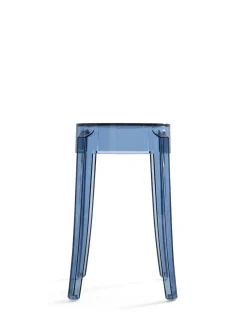 New Kartell Charles ghost 46 cm (2 tabourets) POUDRÉ