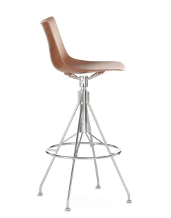 Sale Kartell C.koya BOIS FONCÉ/CHROME