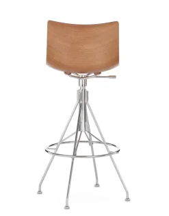 Sale Kartell C.koya BOIS FONCÉ/CHROME