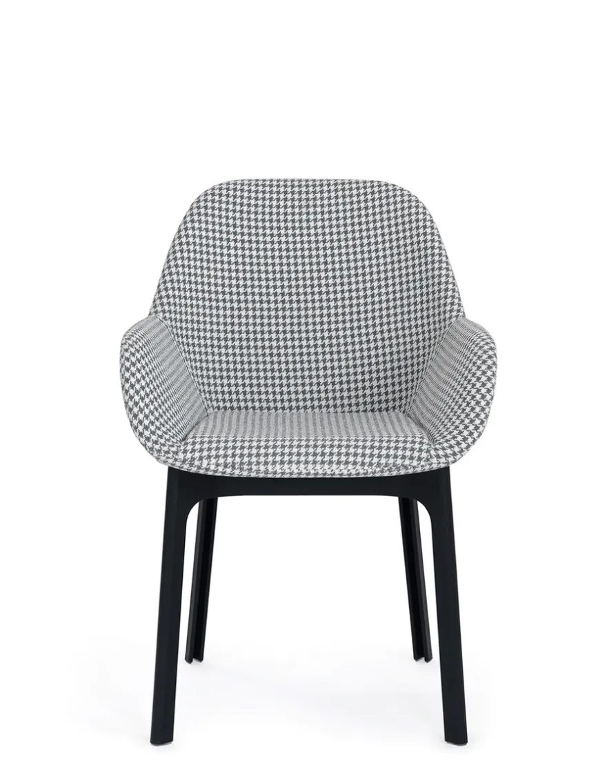 Online Kartell Clap NOIR/PIED DE POULE GRIS