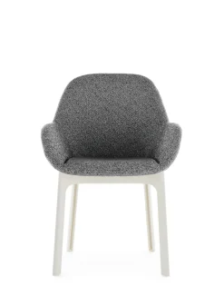 Clearance Kartell Clap tissu shirley BLANC/NOIR