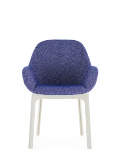 Clearance Kartell Clap tissu shirley BLEU/POUDRE