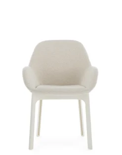 Clearance Kartell Clap tissu shirley BLANC/BEIGE
